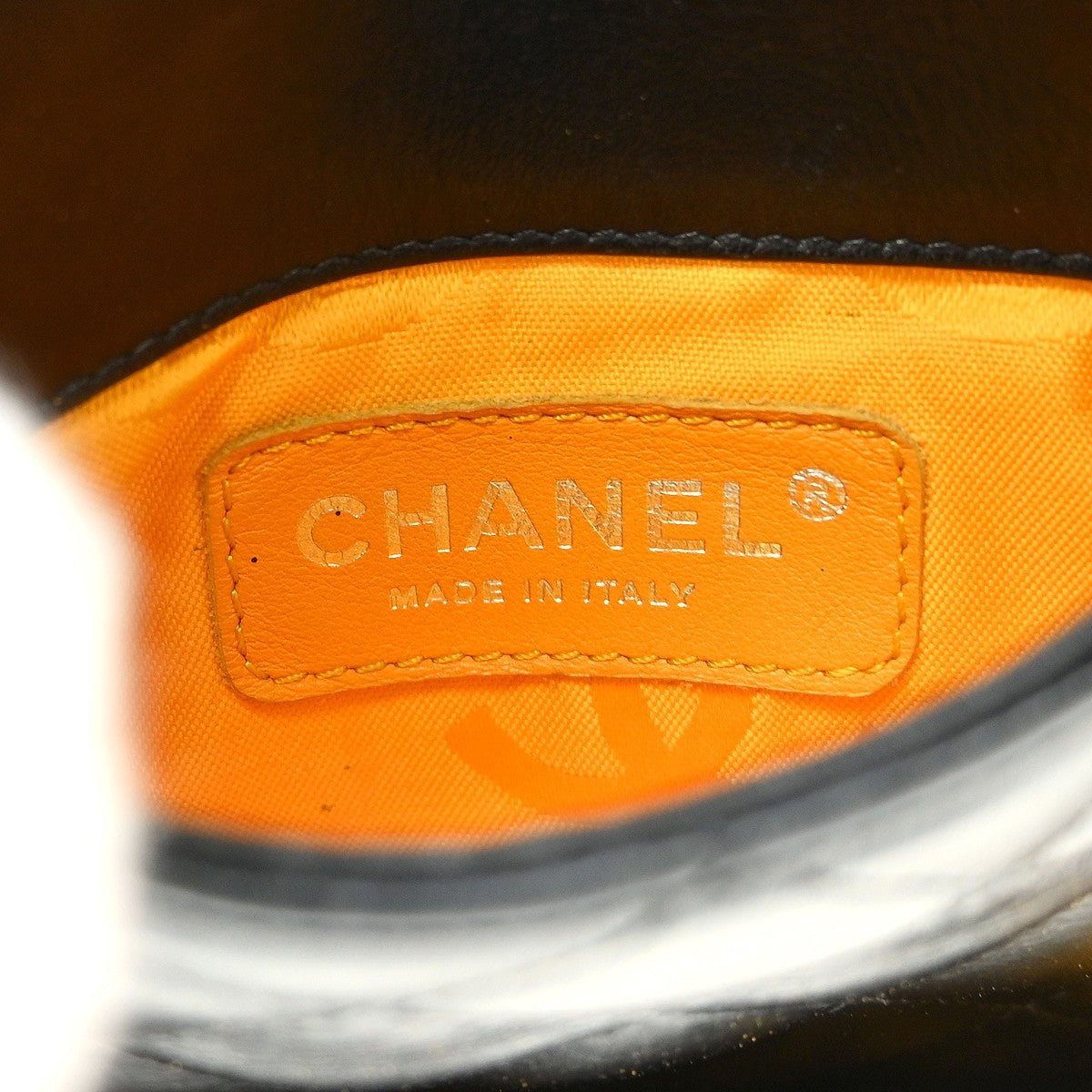 Chanel Cambon Flap Calfskin, Black, Leather, Shoulder Bag