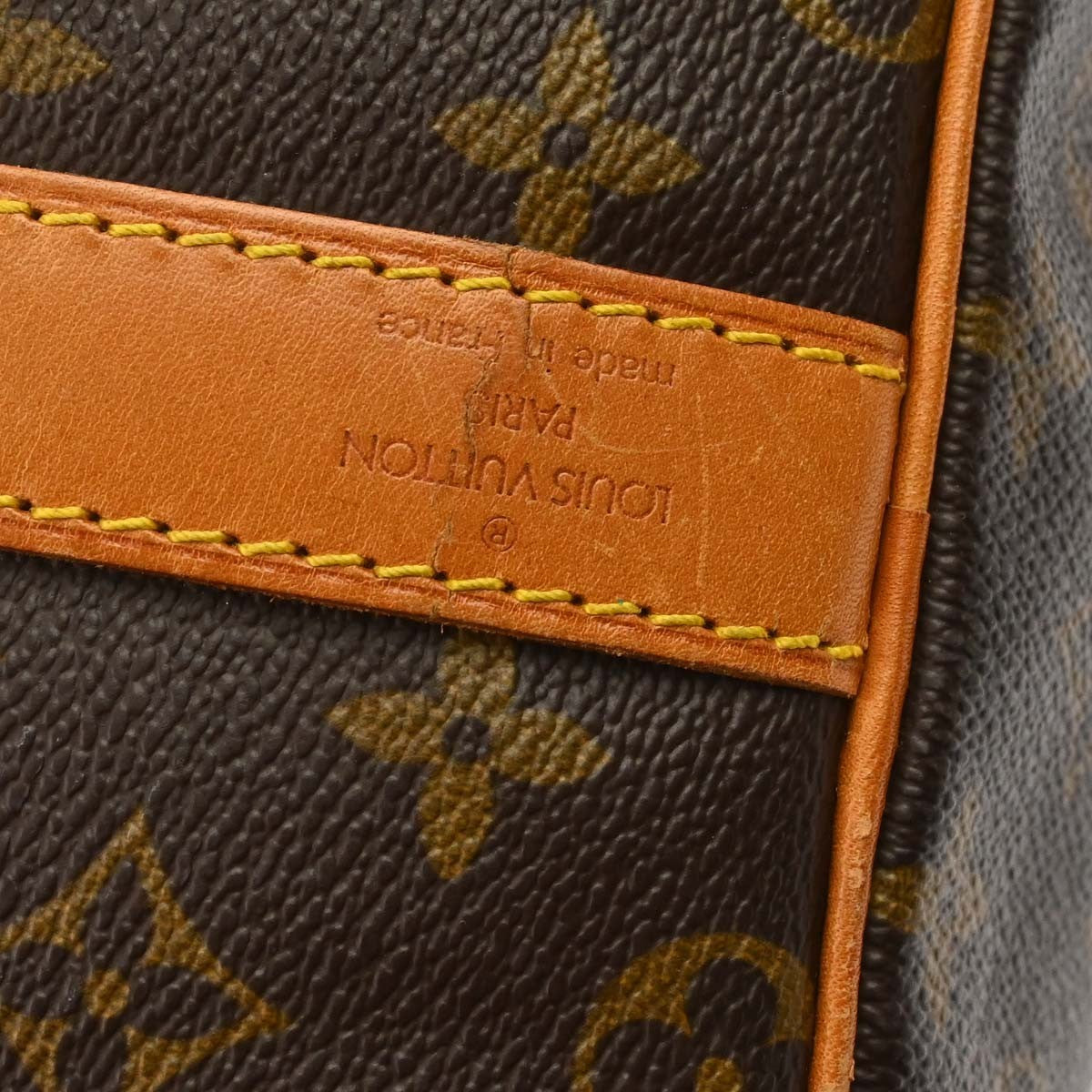 Louis Vuitton Keepall Monogram Canvas, Brown, Canvas, Travel Bag