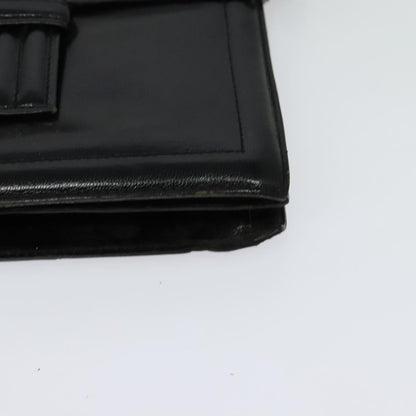 Saint Laurent Vintage Shoulder bag leather, Black, Leather, Shoulder Bag
