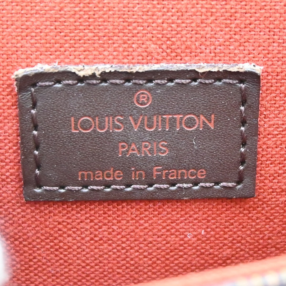 Louis Vuitton Portobello Messenger Damier Ebene, Brown, Canvas, Clutch