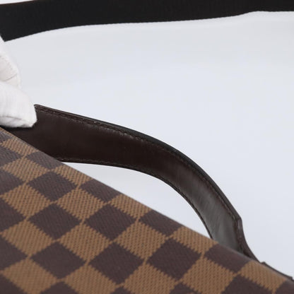 Louis Vuitton Broadway Damier Ebene, Brown, Canvas, Shoulder Bag