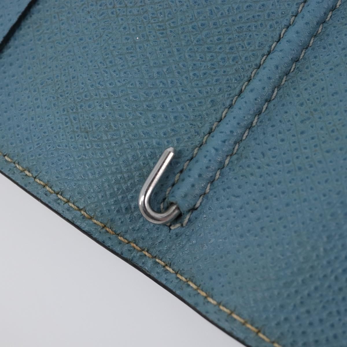 Hermes Vision Agenda Cover Leather, Blue, Leather, Briefcase