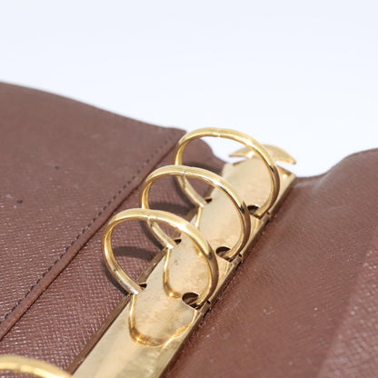 Louis Vuitton Agenda Cover Damier Canvas, Brown, Canvas, Wallet