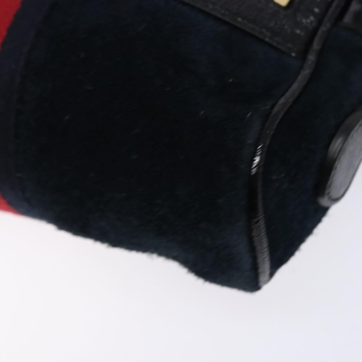 Gucci Ophidia Suede, Navy, Suede, Shoulder Bag