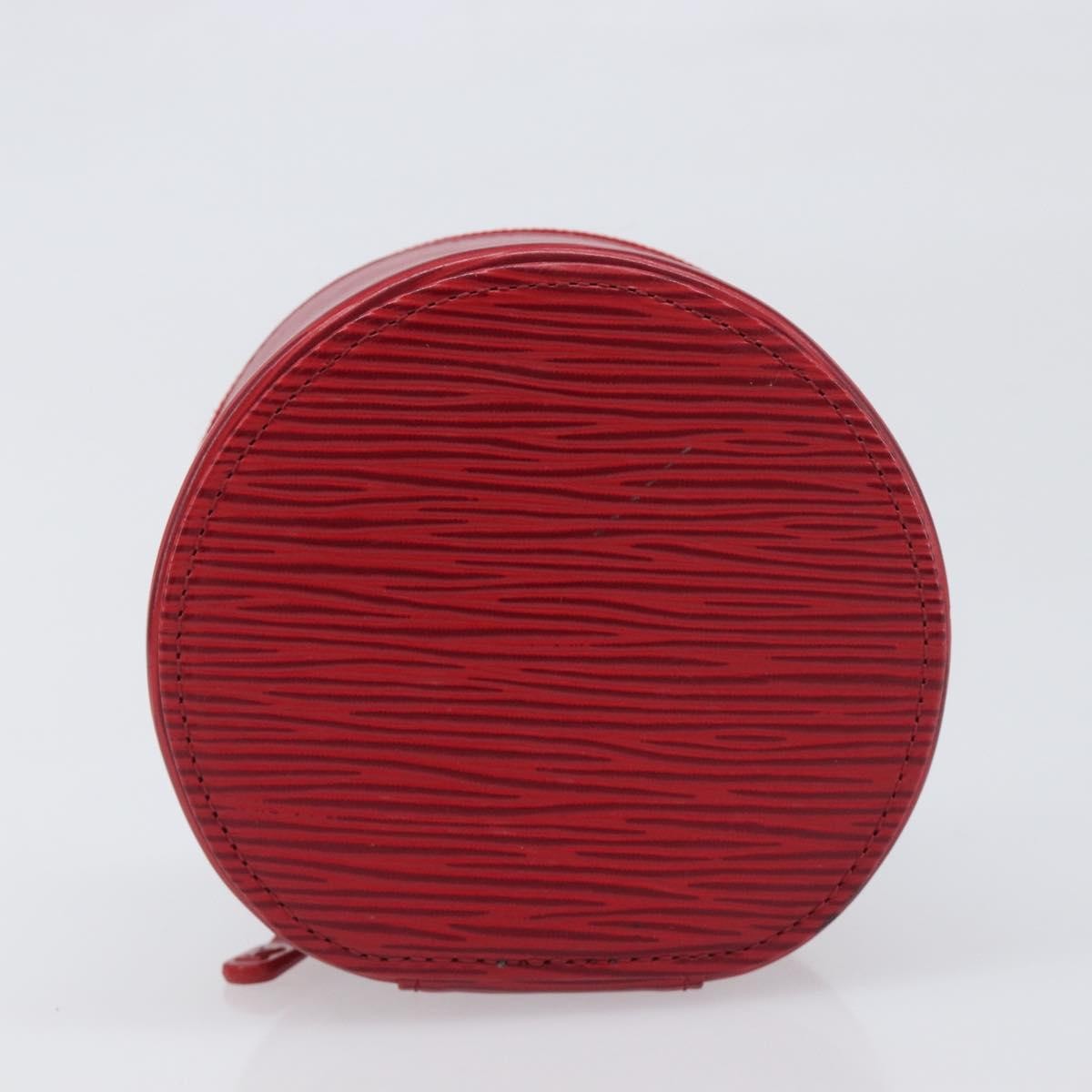 Louis Vuitton Ecrin Bijoux Epi Leather, Red, Leather, Jewelry Set