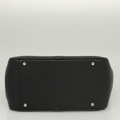 Burberry Vintage Leather, Black, Leather, Handbag