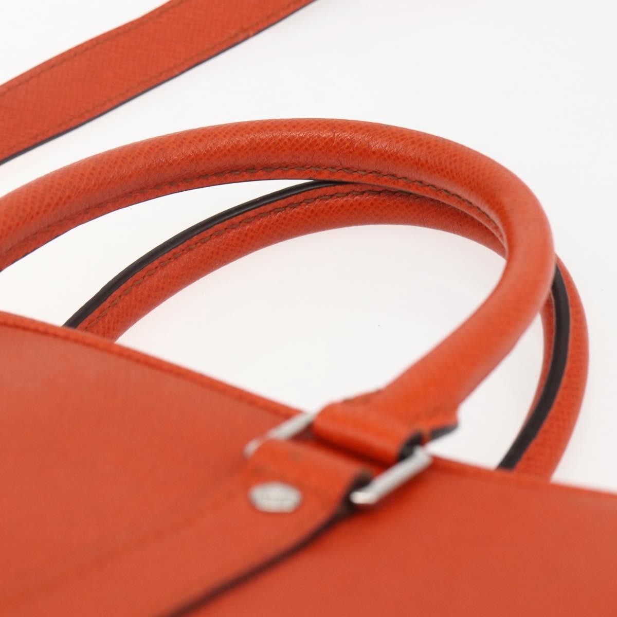 Louis Vuitton Porte-Documents Voyage Taiga Leather, Orange, Leather, Briefcase