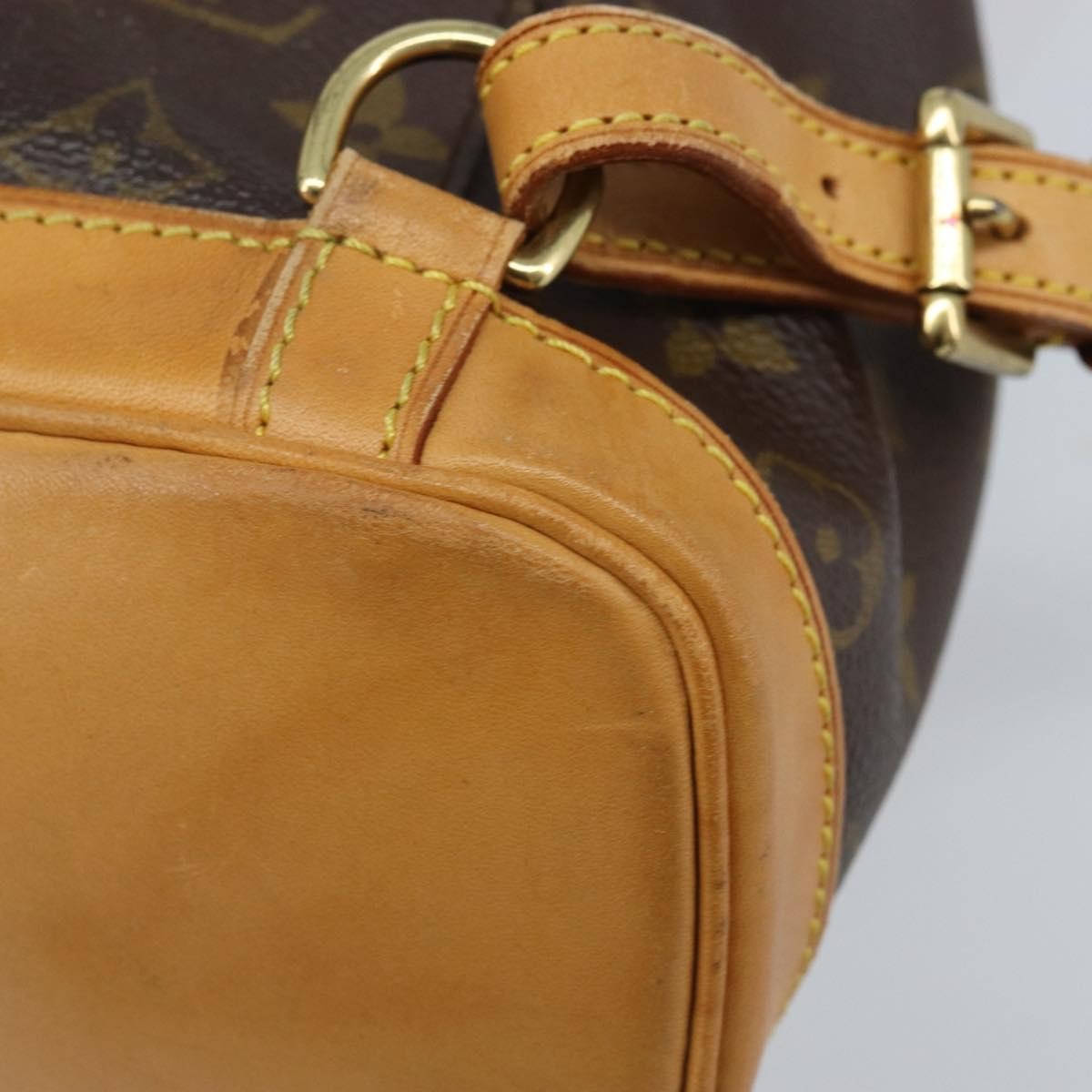 Louis Vuitton Vintage Montsouris Monogram Canvas, Brown, Canvas, Backpack