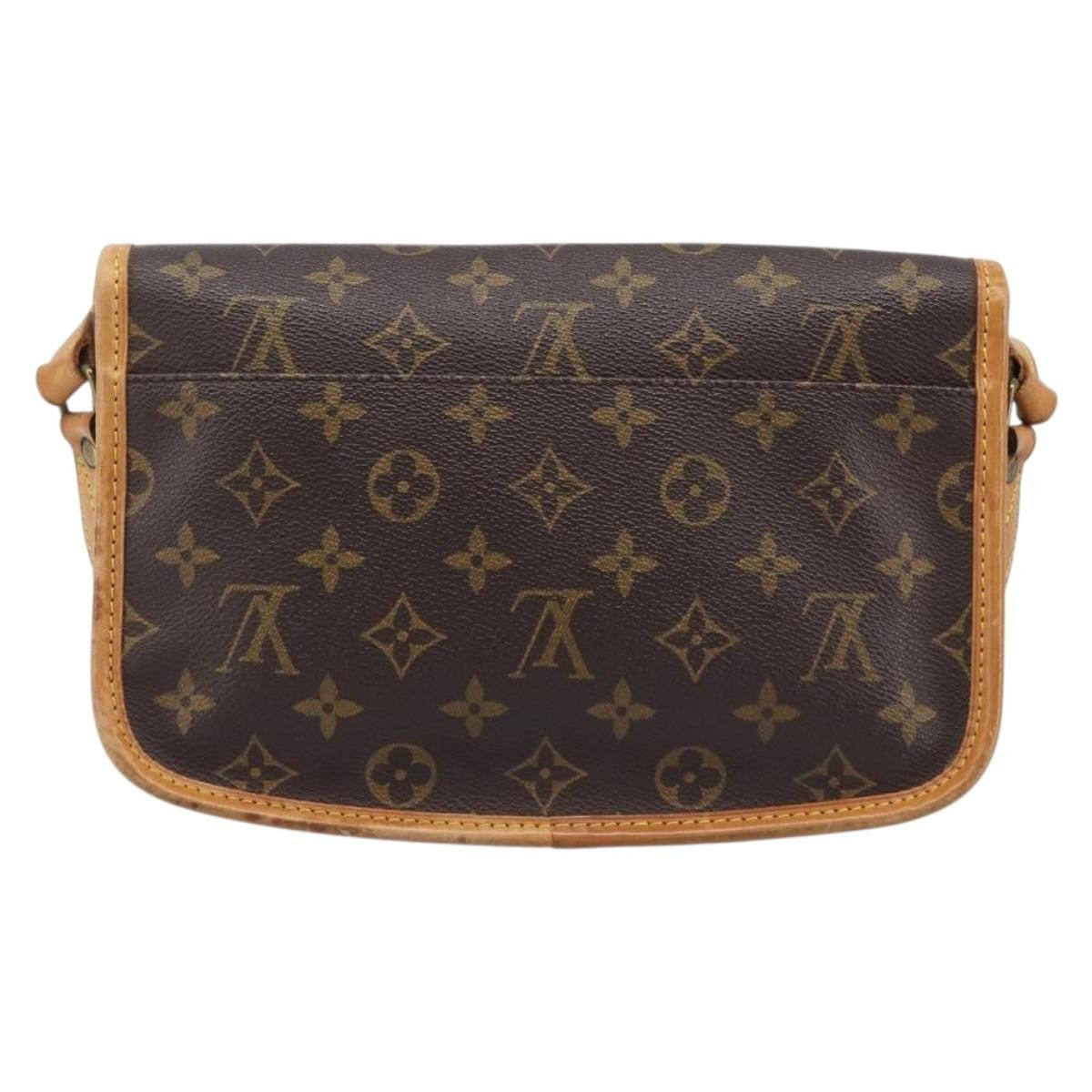 Louis Vuitton Sac Gibeciere Messenger Monogram Canvas, Brown, Canvas, Shoulder Bag