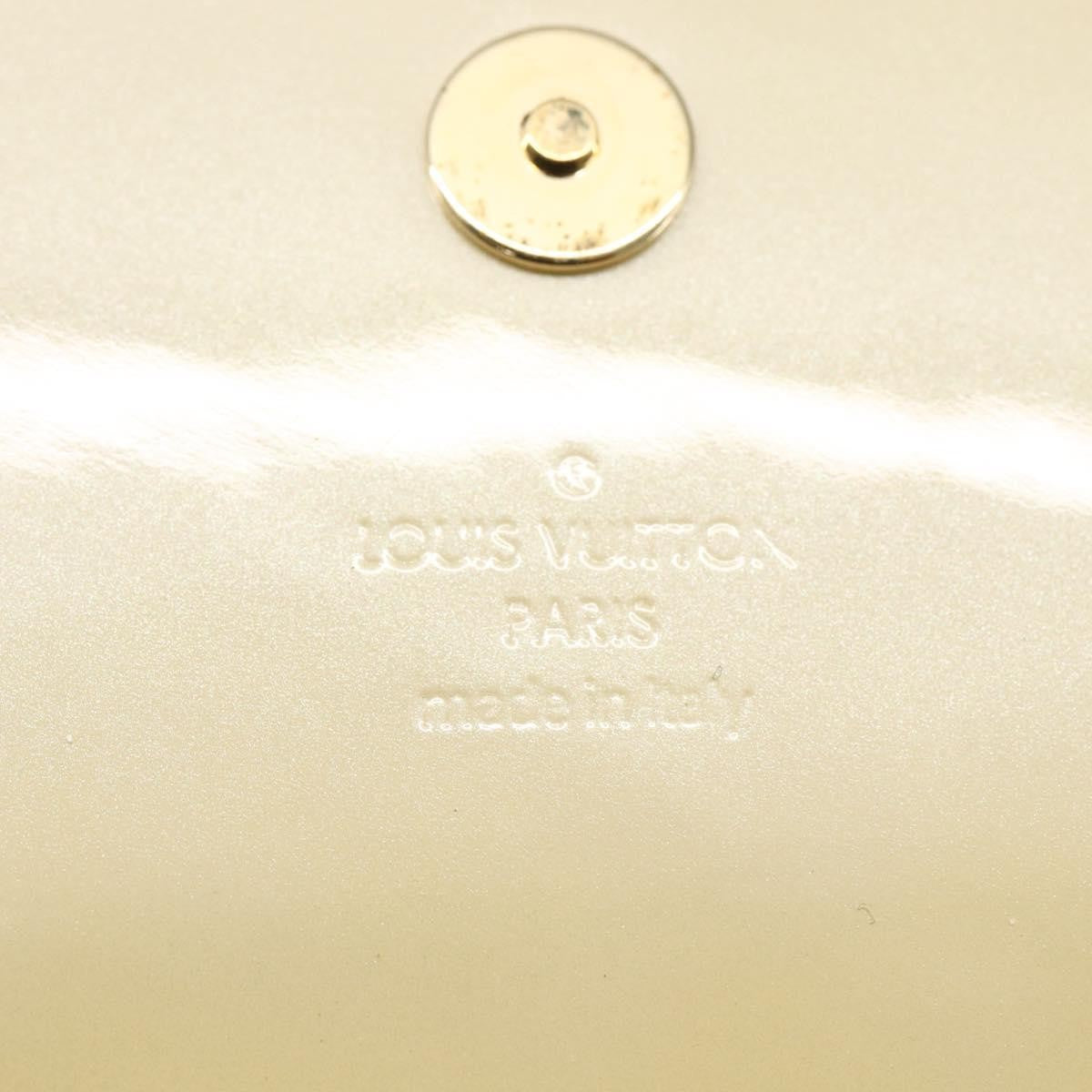 Louis Vuitton Sobe Clutch Patent, Beige, Patent Leather, Clutch