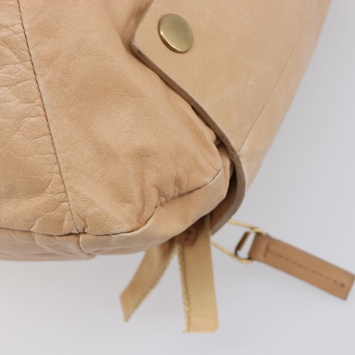 Celine Tote Leather, Beige, Leather, Tote Bag