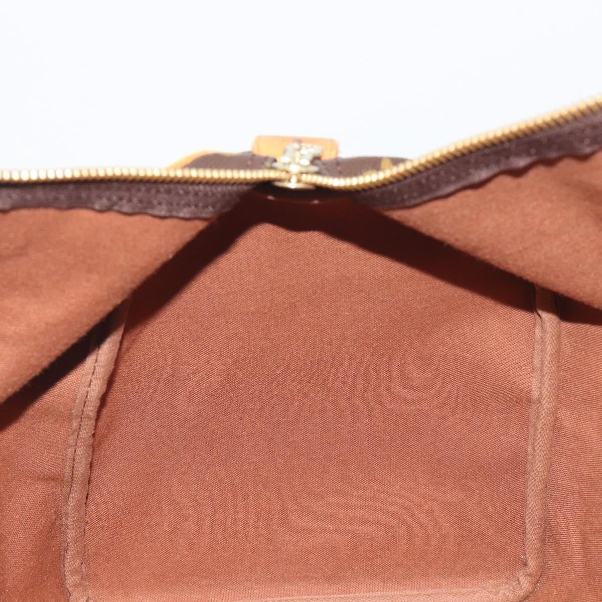 Louis Vuitton Keepall Monogram, Brown, Canvas, Travel Bag