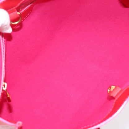 Louis Vuitton Wilshire Monogram Vernis, Pink, Patent Leather, Tote Bag