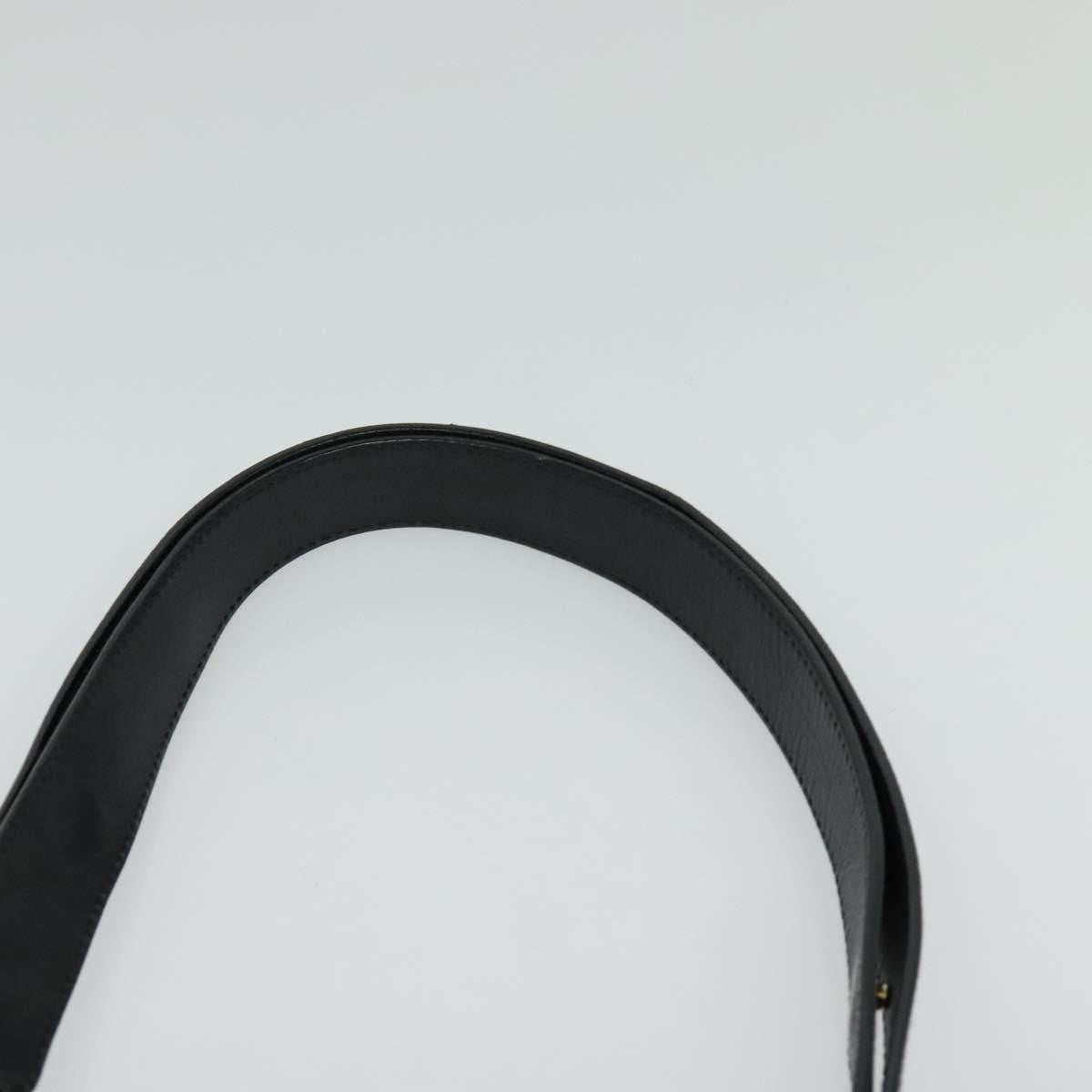 Salvatore Ferragamo Gancini Suede, Black, Suede, Shoulder Bag