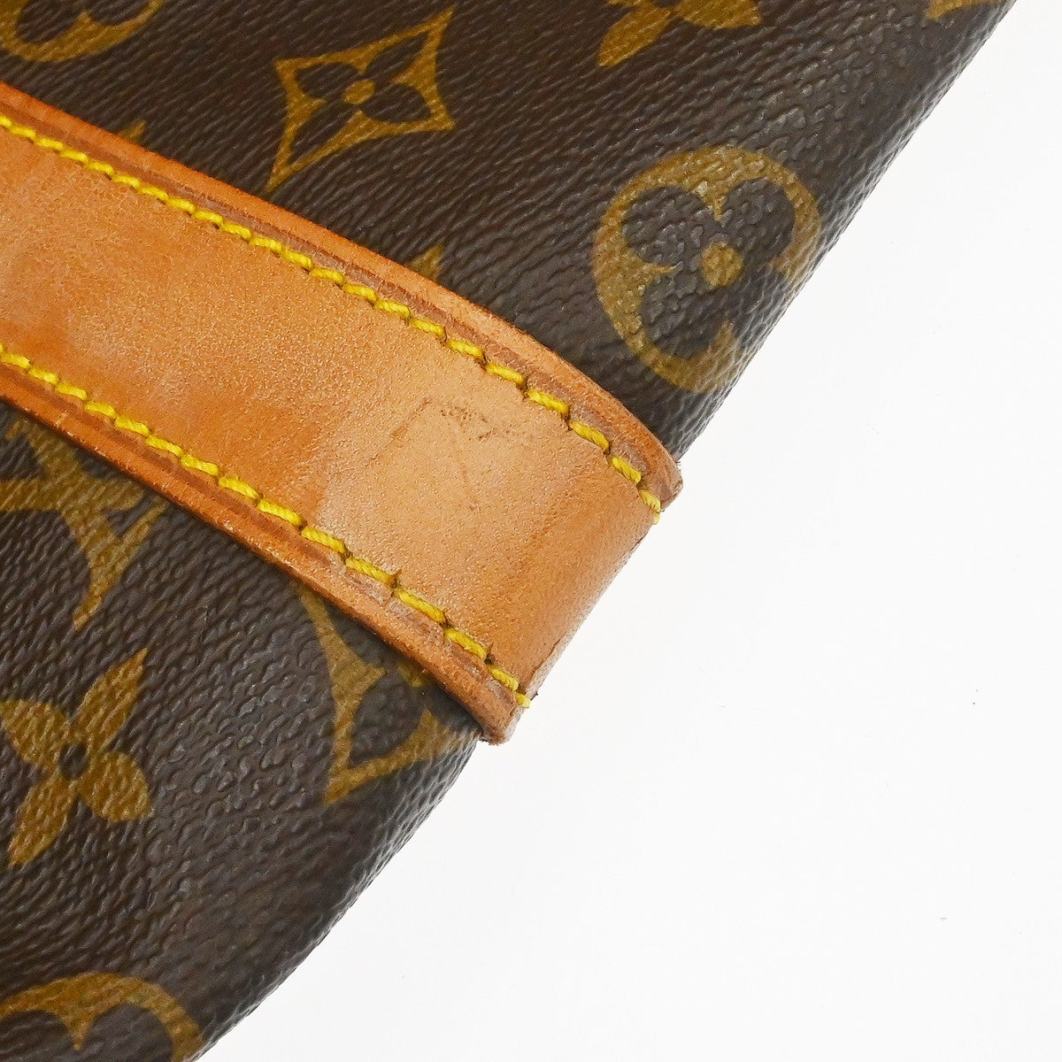 Louis Vuitton Keepall Monogram, Brown, Canvas, Travel Bag