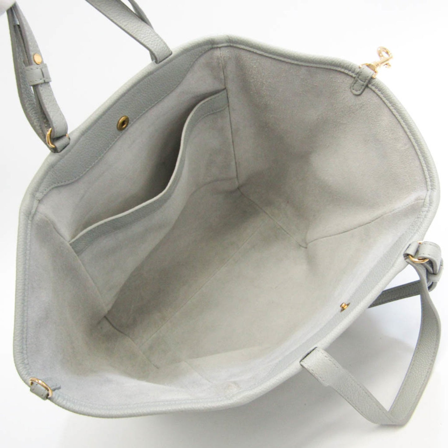 Céline, Grey, Leather, shoulder