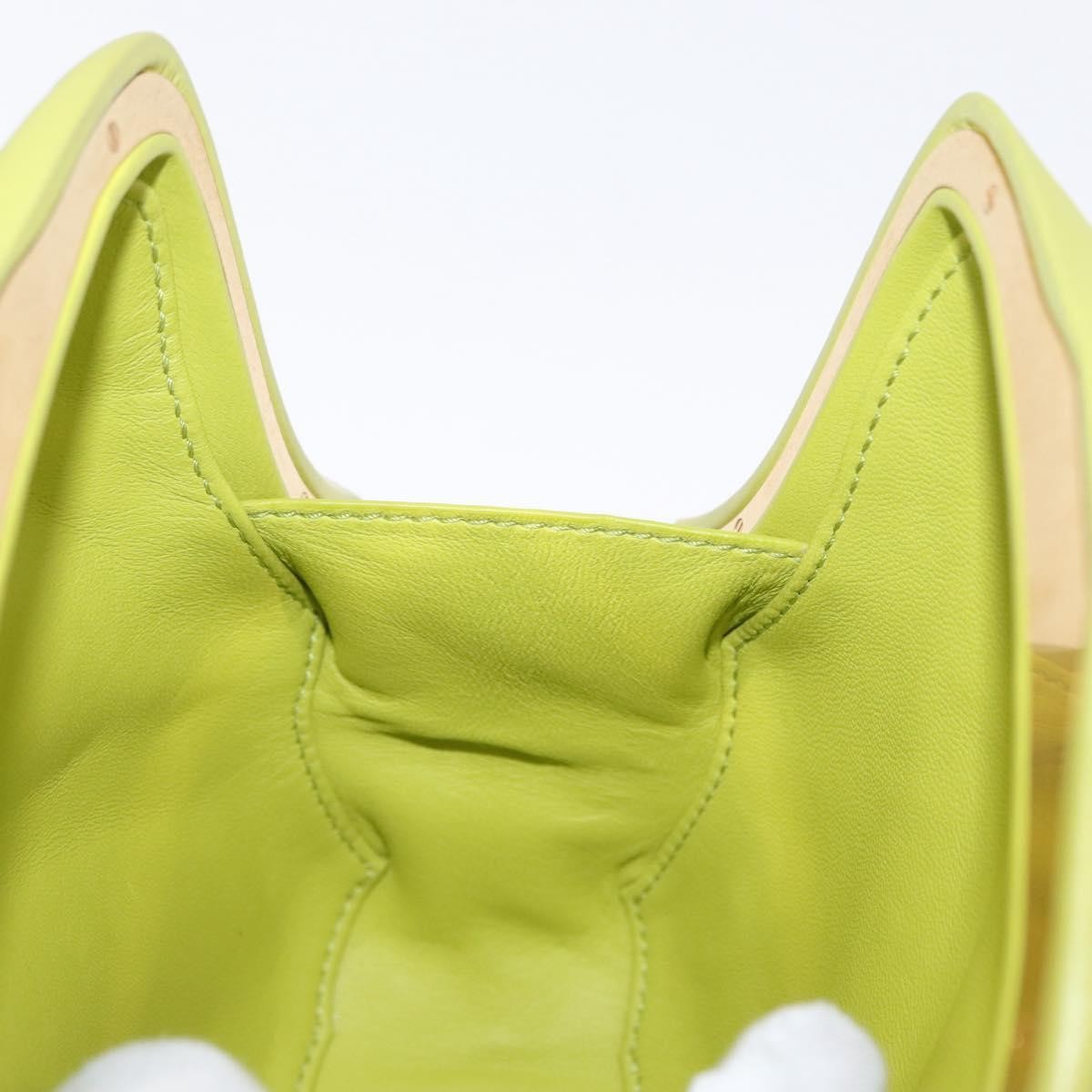 Bottega Veneta The Whirl Clutch Leather, Green, Leather, Clutch