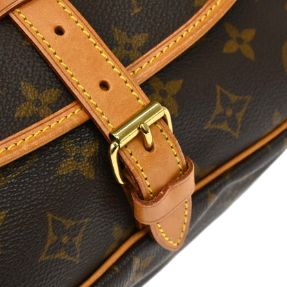 Louis Vuitton Saumur Monogram Canvas, Brown, Canvas, Shoulder Bag