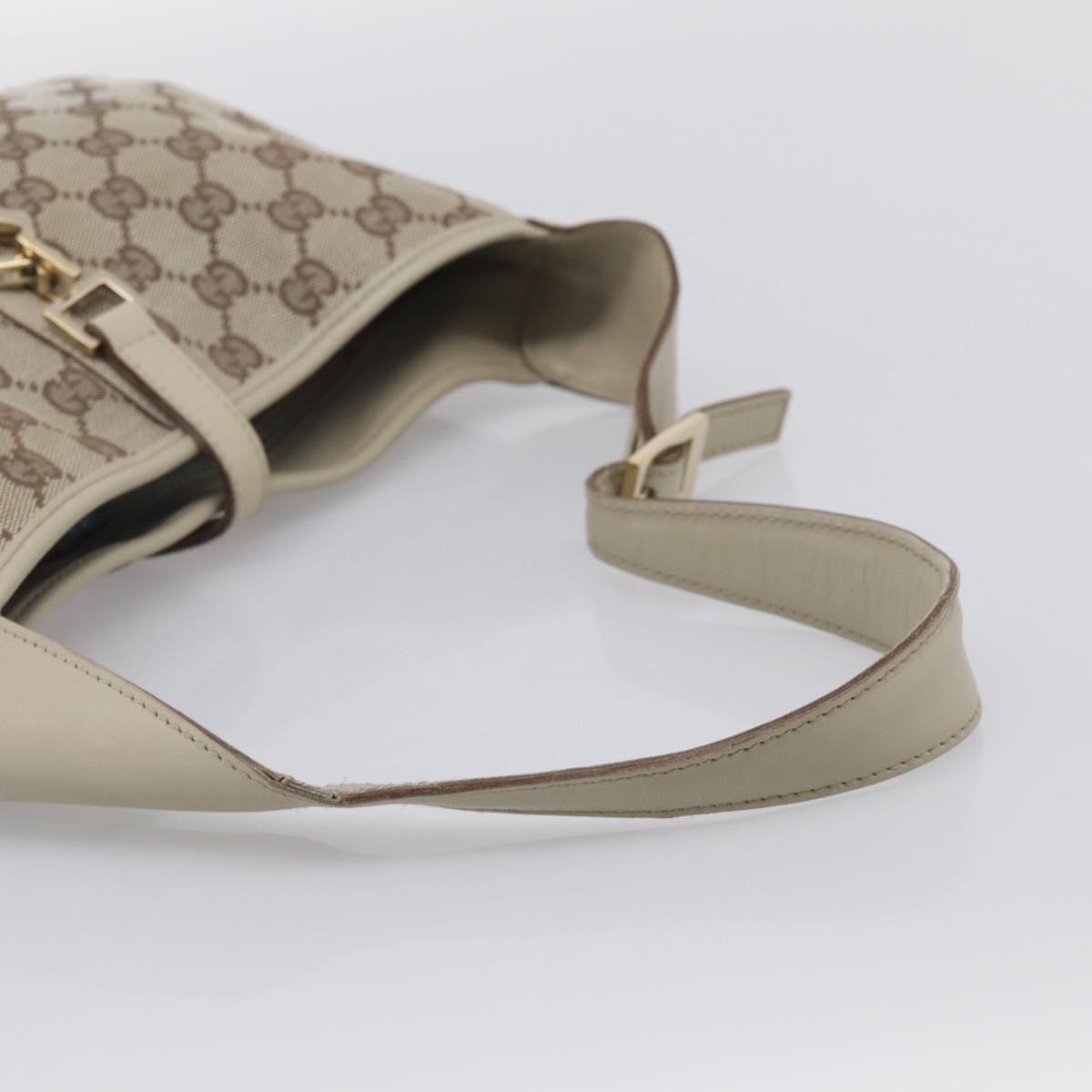 Gucci Jackie GG Canvas, Beige, Canvas, Tote Bag