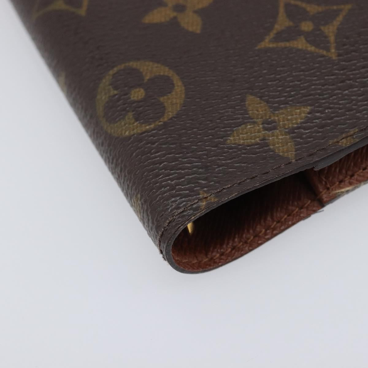 Louis Vuitton Agenda Cover Monogram Canvas, Brown, Canvas, Briefcase