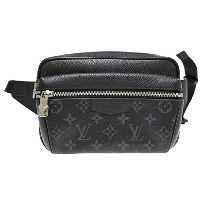 Louis Vuitton Outdoor BumBag Monogram Taigarama, Black, Leather, Shoulder Bag