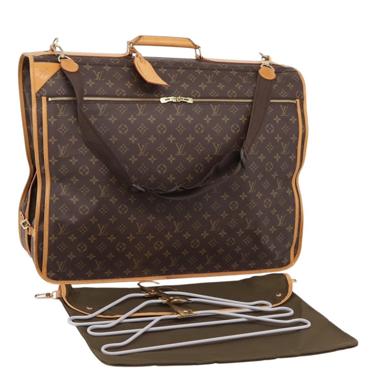 Louis Vuitton Garment Carrier Monogram Canvas, Brown, Canvas, Handbag