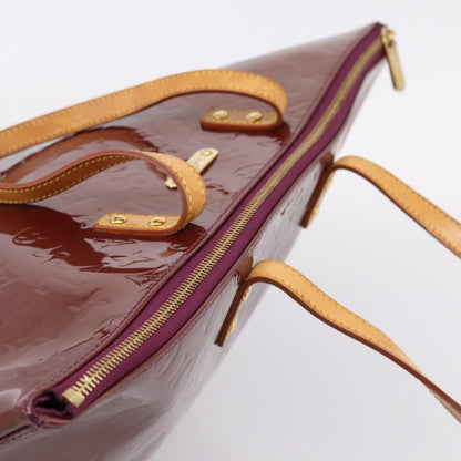 Louis Vuitton Bellevue Monogram Vernis, Purple, Patent Leather, Handbag