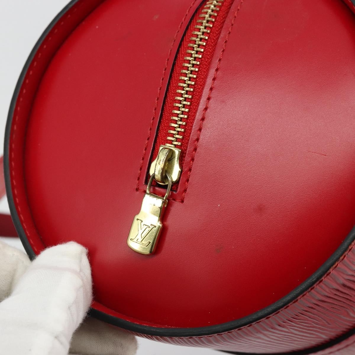 Louis Vuitton Soufflot Epi Leather, Red, Leather, Tote Bag