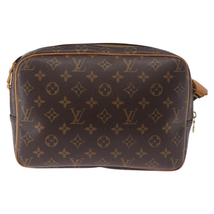 Louis Vuitton Reporter Monogram, Brown, Canvas, Shoulder Bag