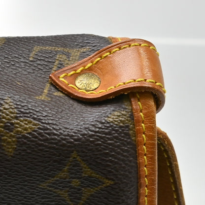 Louis Vuitton Saumur Monogram Canvas, Brown, Canvas, Shoulder Bag