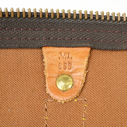 Louis Vuitton Keepall Monogram Canvas, Brown, Canvas, Travel Bag