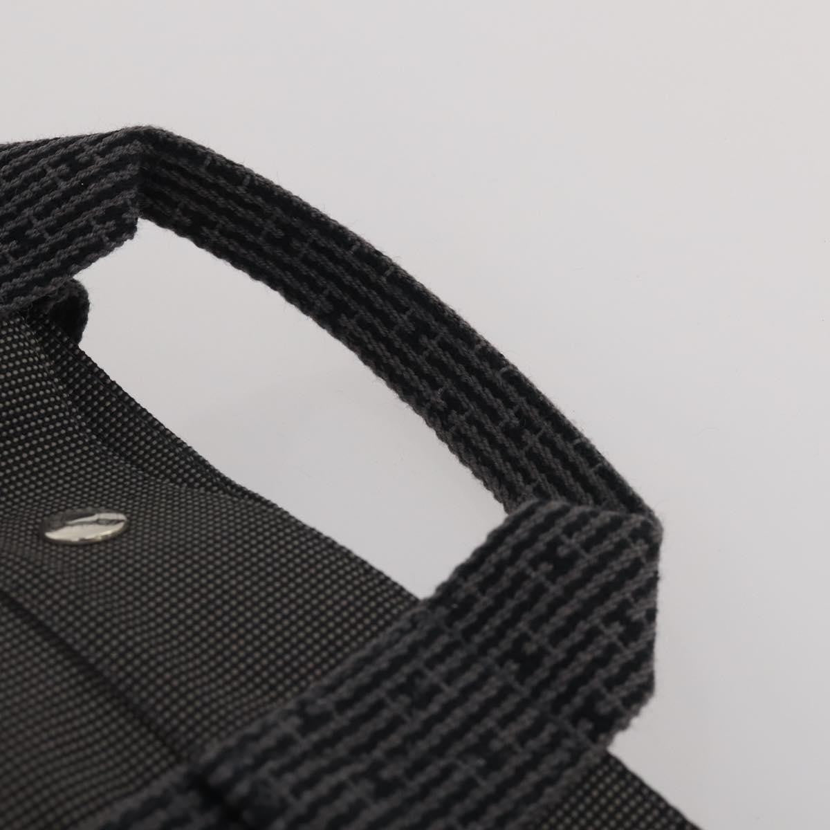 Hermes Herline Canvas, Gray, Canvas, Backpack