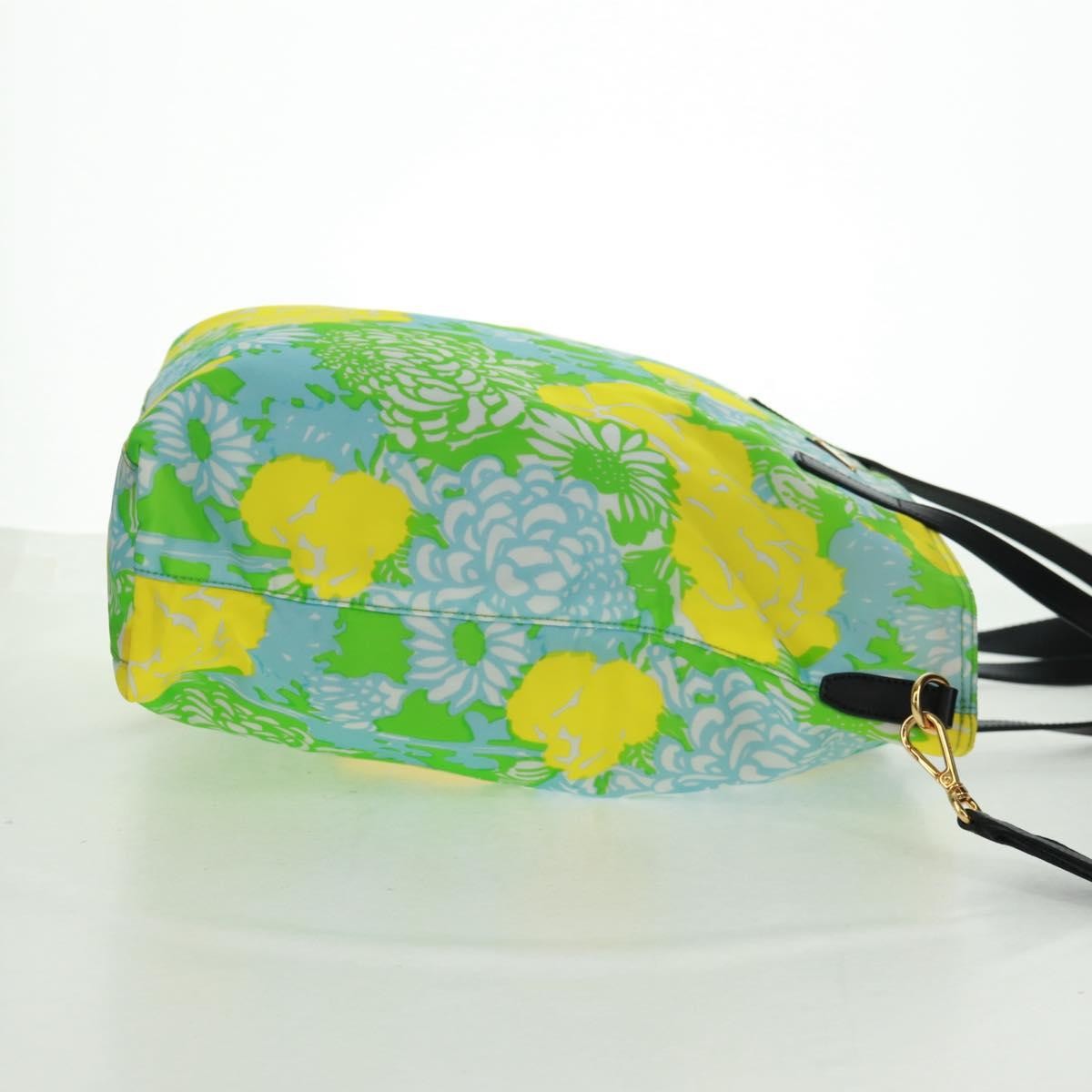 Prada Floreal Tote Printed Tessuto, Multicolour, Nylon, Tote Bag