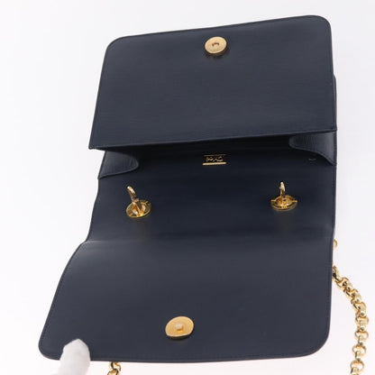 Chloe shoulder bag Leather, Navy, Leather, Shoulder Bag