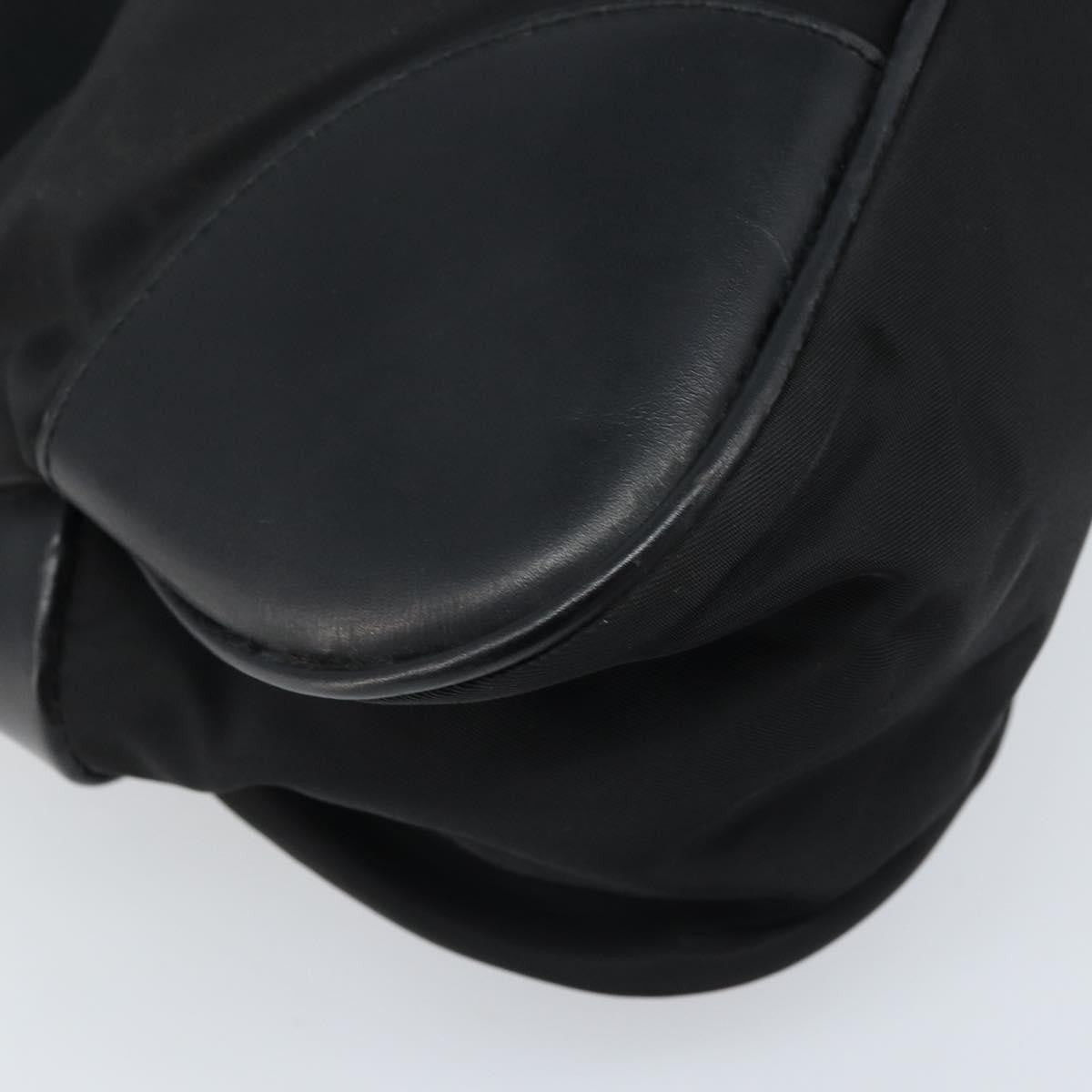Prada Shoulder Tessuto, Black, Nylon, Shoulder Bag