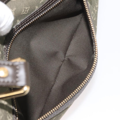 Louis Vuitton Lucille Mini Lin, Khaki, Canvas, Handbag