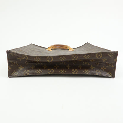 Louis Vuitton Vintage Sac Plat Monogram Canvas, Brown, Canvas, Handbag