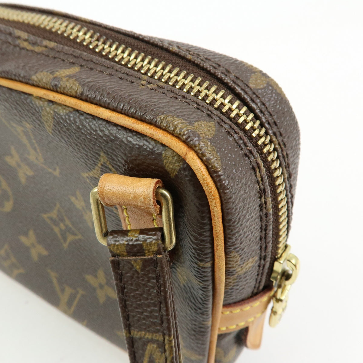 Louis Vuitton Pochette Marly Bandouliere Monogram Canvas, Brown, Canvas, Handbag