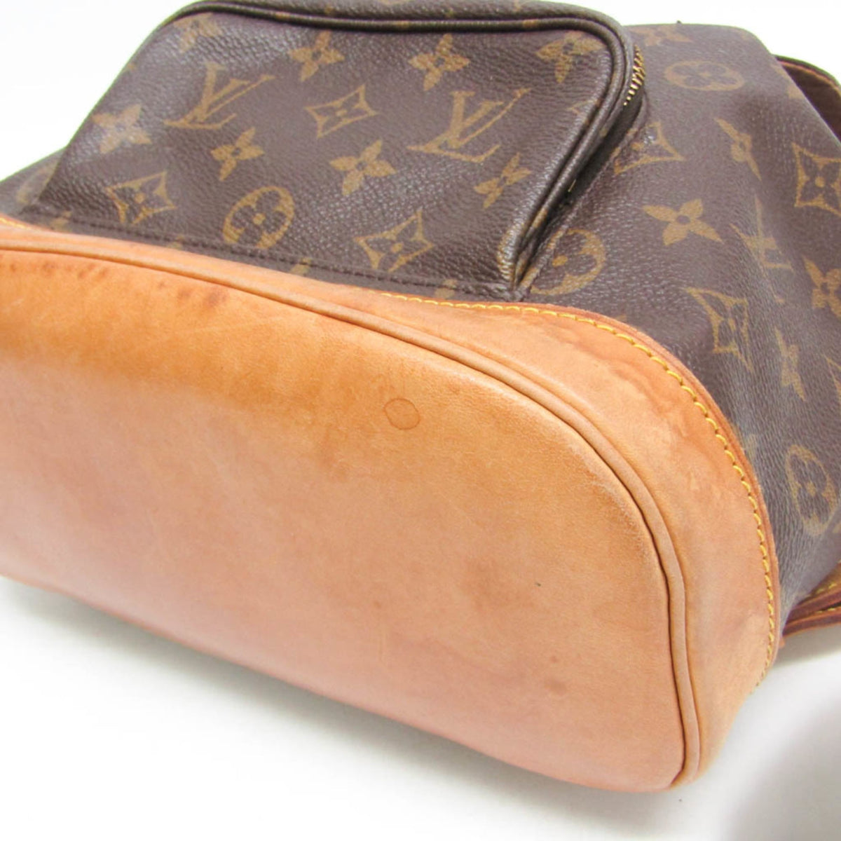 Louis Vuitton Vintage Montsouris Monogram Canvas, Brown, Canvas, Backpack