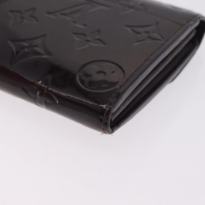 Louis Vuitton Sarah Wallet NM Monogram Vernis, Burgundy, Patent Leather, Wallet