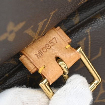 Louis Vuitton Vintage Montsouris Monogram Canvas, Brown, Canvas, Backpack