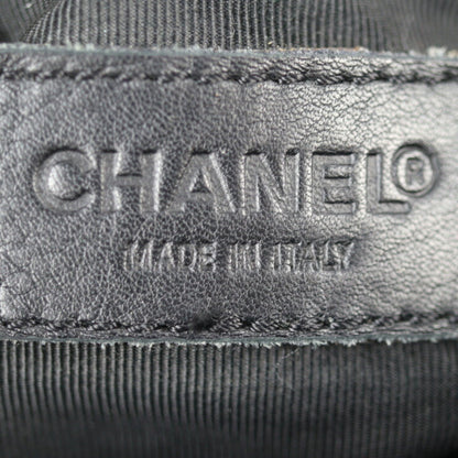 Chanel Bowling, Black, Leather, handbag