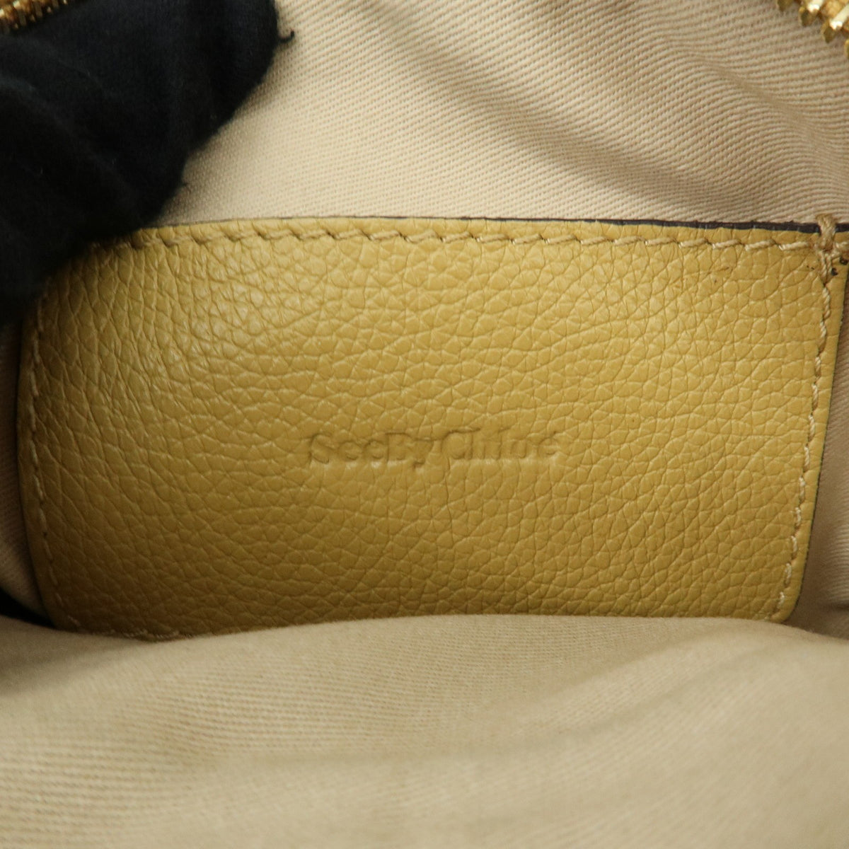 Chloe Vintage Leather, Beige, Leather, Shoulder Bag