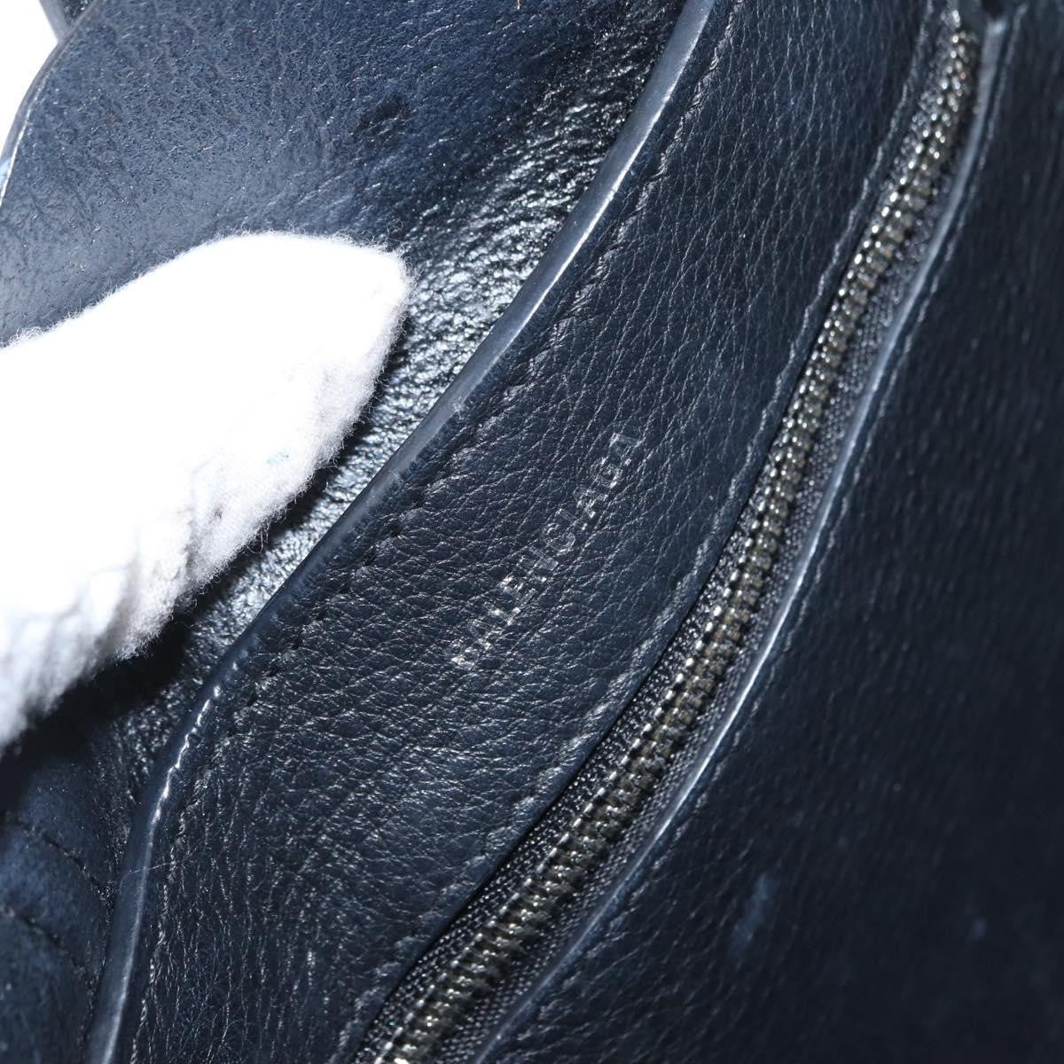 Balenciaga Everyday Leather, Black, Leather, Tote Bag