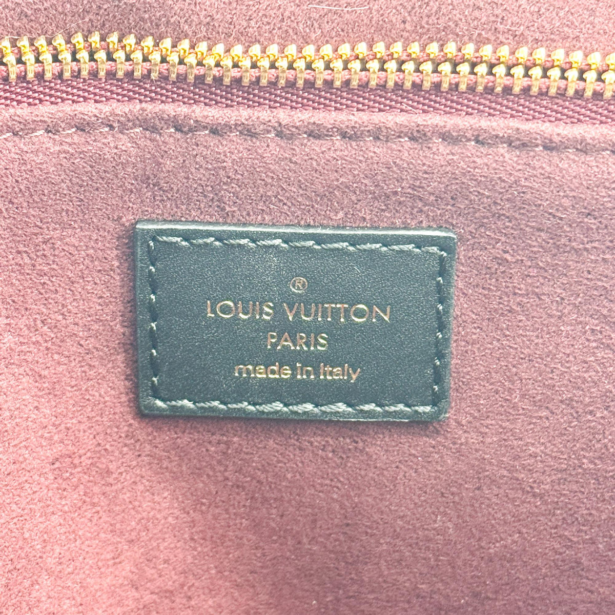 Louis Vuitton Vavin Damier with Leather, Brown, Canvas, Tote Bag