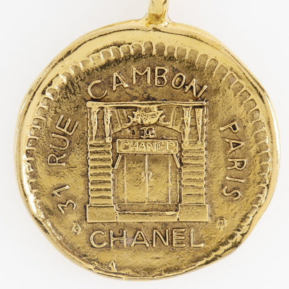 Chanel, Gold, Metal, necklace
