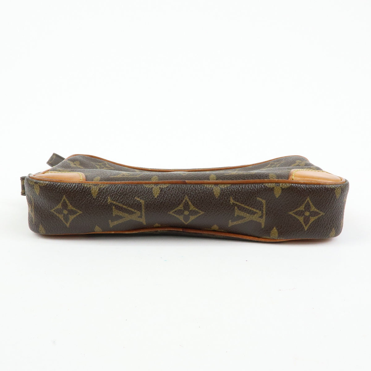 Louis Vuitton Marly Dragonne Clutch Monogram Canvas, Brown, Canvas, Clutch