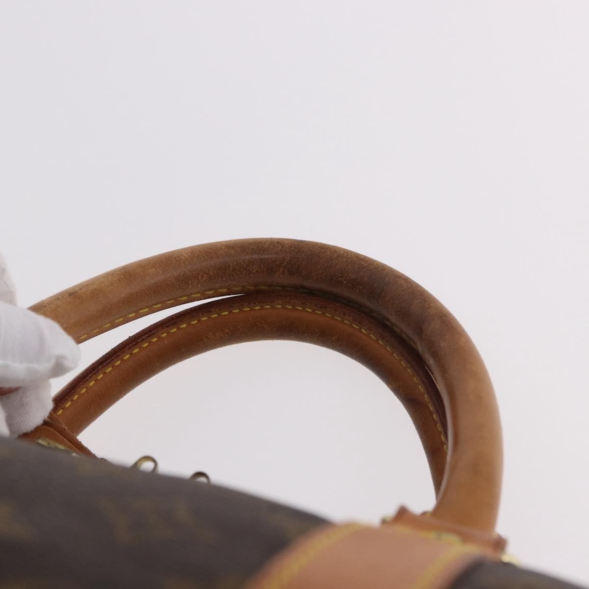 Louis Vuitton Keepall Monogram, Brown, Canvas, Travel Bag