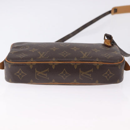 Louis Vuitton Pochette Marly Bandouliere Monogram Canvas, Brown, Canvas, Shoulder Bag