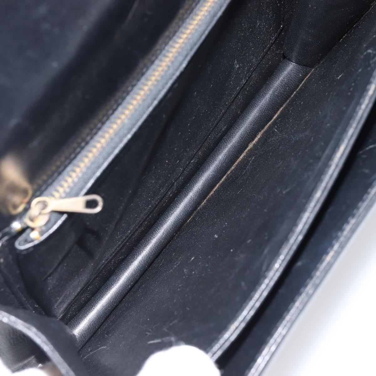 Celine Horse Carriage Leather, Black, Leather, Shoulder Bag